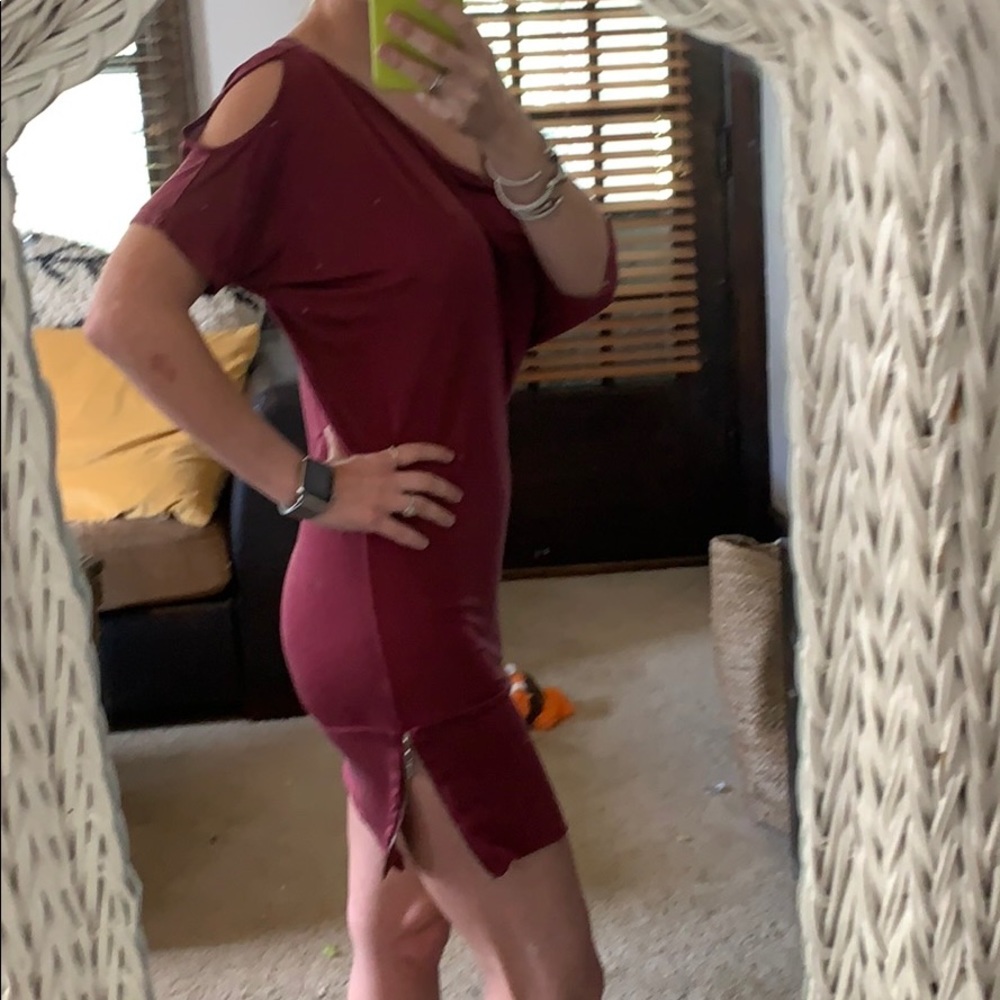 Marciano off the shoulder dress